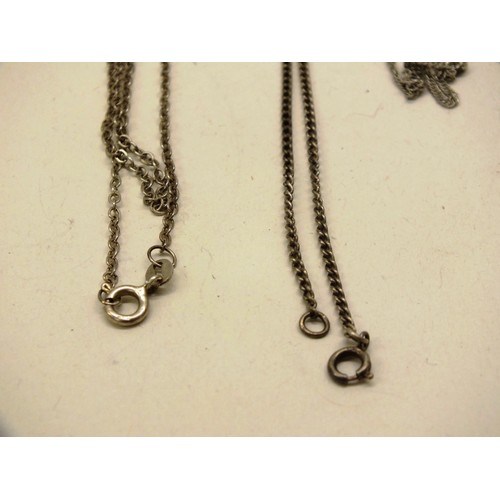 258 - 5 x 925 SILVER CHAINS