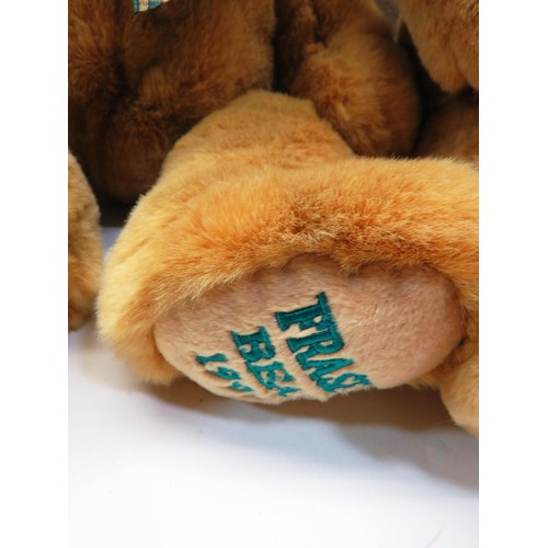 155 - BOX OF TEDDIES INCLUDING FRASER BEARS