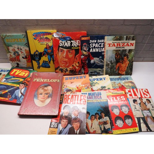 174 - BOX OF ANNUALS