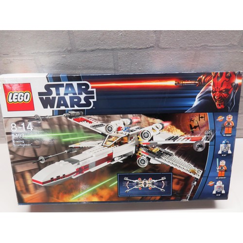 10 - LEGO X WING PART USED NO FIGURES