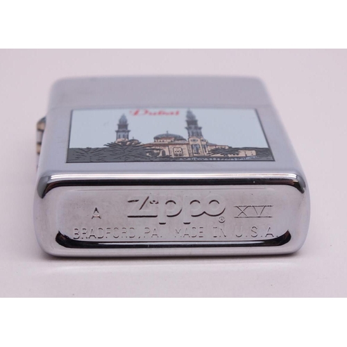 34 - UNSTRUCK ZIPPO LIGHTER DUBAI 2000