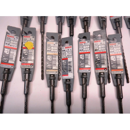 172 - 15 BOSCH 5MM SDS DRILL BITS