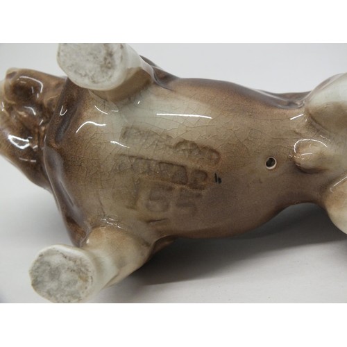 203 - VINTAGE SYLVAC BULLDOG FIGURINE