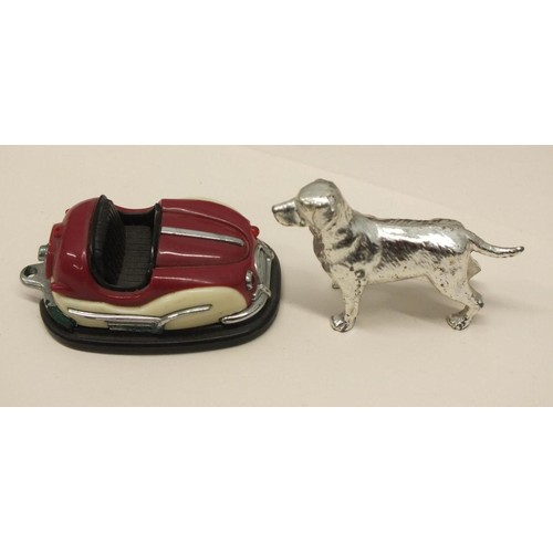 206 - COLLECTABLES INCLUDES WHITE METAL ANIMALS, BUMPER CAR etc