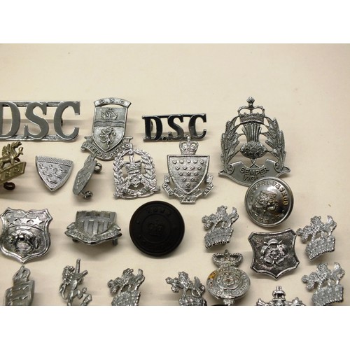 241 - BAG OF VARIOUS POLICE BADGES