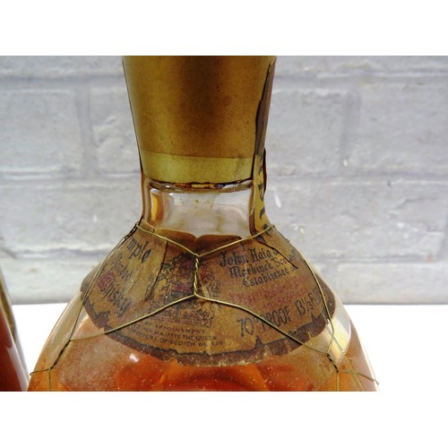 355 - TWO BOTTLES OF VINTAGE HAIGS DIMPLES SCOTCH WHISKY