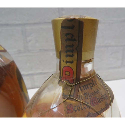 355 - TWO BOTTLES OF VINTAGE HAIGS DIMPLES SCOTCH WHISKY