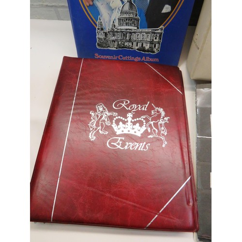 132 - JOBLOT OF LFIRST DAY COVERS ALBUMS OF COMMEMORATIVE ETC