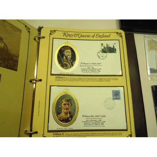 132 - JOBLOT OF LFIRST DAY COVERS ALBUMS OF COMMEMORATIVE ETC