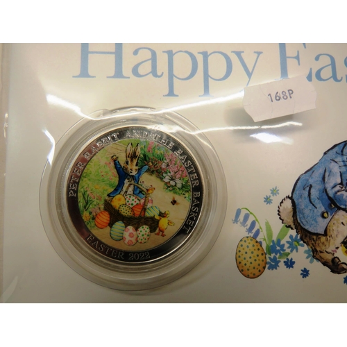 147 - COIN SETS PETER RABBIT AND CARD/COINS