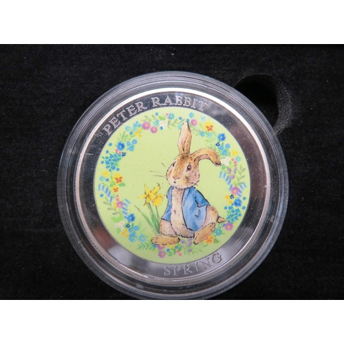 147 - COIN SETS PETER RABBIT AND CARD/COINS