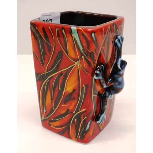 307 - ANITA HARRIS FROG VASE