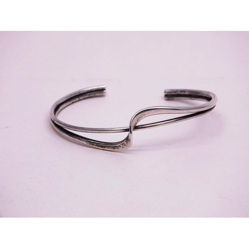 234 - TWO 925 STERLING SILVER BANGLES