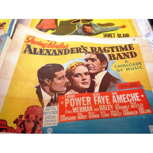 164 - COLLECTION OF 1930/40'S FILM POSTERS, VINTAGE PRE WWII ORIGINAL FILM POSTERS