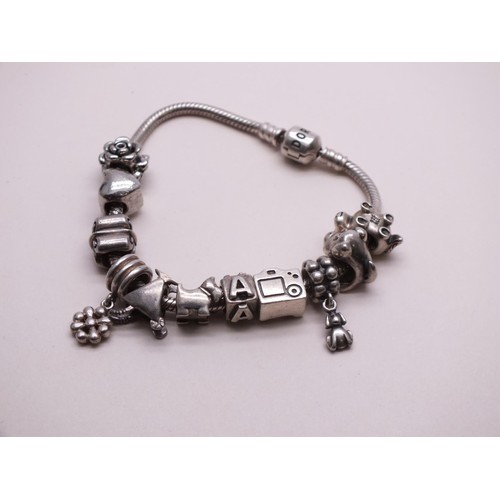 333 - PANDORA SILVER BRACELET