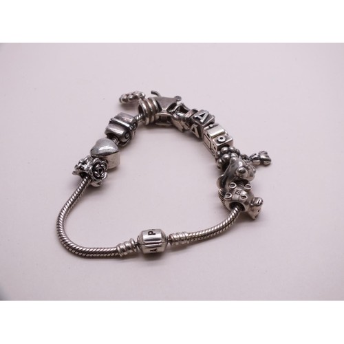 333 - PANDORA SILVER BRACELET