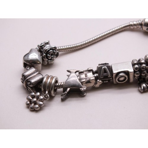 333 - PANDORA SILVER BRACELET