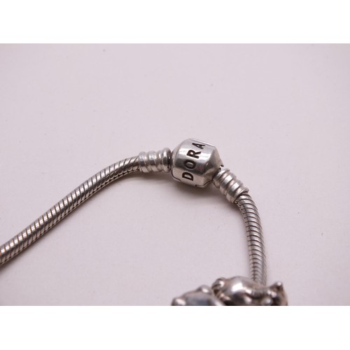 333 - PANDORA SILVER BRACELET