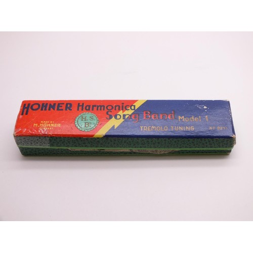 339 - BOXED HONER HARMONICA