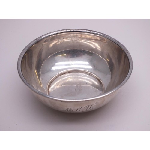 370 - SILVER BOWL