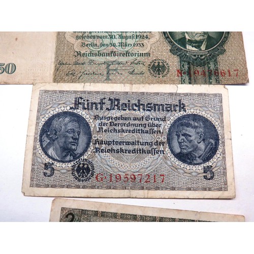 103 - GERMAN CURRENCY TO INCLUDE 3rd REICH INTERESTS