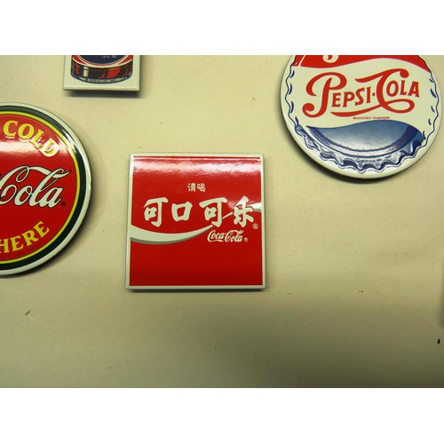 107 - COLLECTION OF COCA-COLA FRIDGE MAGNETS