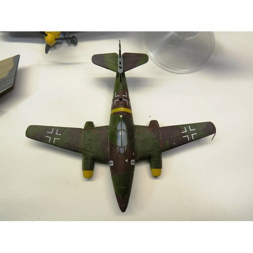 110 - CORGI MILITARY PLANES & STANDS