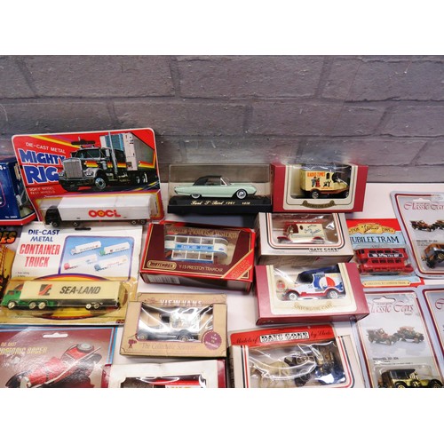 213 - BOX OF NEW CARS