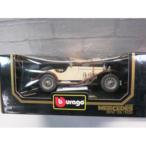 95 - 2 x BOXED BURAGO DIECAST