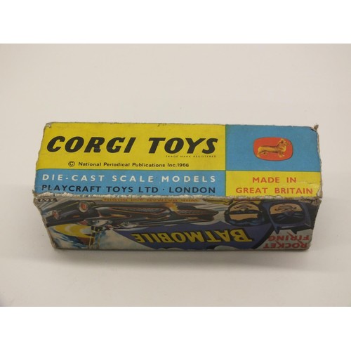 58 - BOXED CORGI BATMOBILE WITH BATMAN AND ROBIN