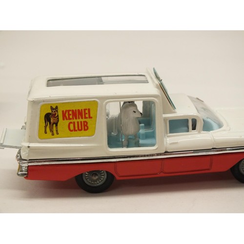 63 - BOXED CORGI KENNEL SERVICE WAGON WITH FOUR DOGS