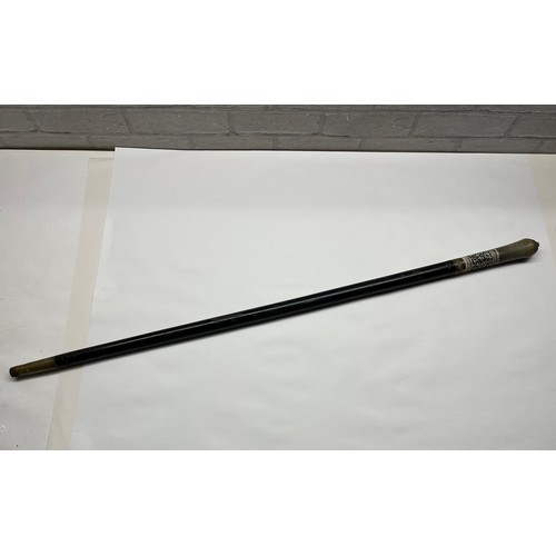 57 - GOOD ANTIQUE INDIAN SWORD WALKING STICK