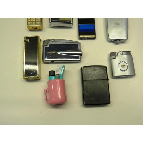 49 - ASSORTED VINTAGE CIGARERTTE LIGHTERS