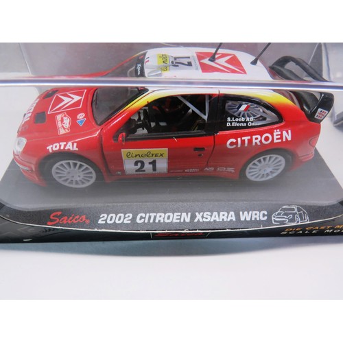 102 - 2 x BOXED SAICO RALLY CARS