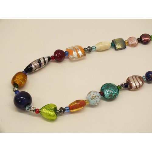 120 - ANTICA MURRINA GLASS NECKLACE