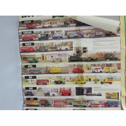 106 - JOB LOT OF DIECAST EPHEMERA TO INCLUDE POSTERS, DVD'S ETC