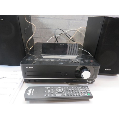 111 - SONY GIGA JUKE HDD AUDIO SYSTEM MUSIC STORAGE SYSTEM NAS- E35HD