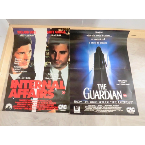 128 - 10 x ORIGINAL MOVIE POSTERS