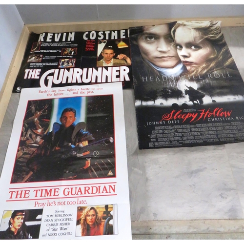 132 - 10 x ORIGINAL MOVIE POSTERS