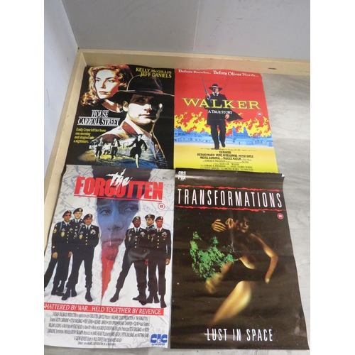 132 - 10 x ORIGINAL MOVIE POSTERS