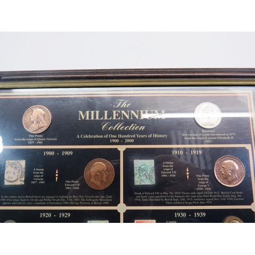 29 - THE MILLENIUM COLLECTION AND THE SIR WINSTON SPENCER CHURHILL COLLECTION BOTH FRAMED