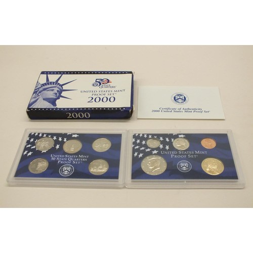 120 - UNITED STATES MINT PROOF COIN SET 2000