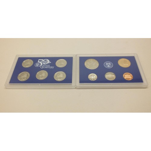 122 - UNITED STATES MINT PROOF COIN SET 2002