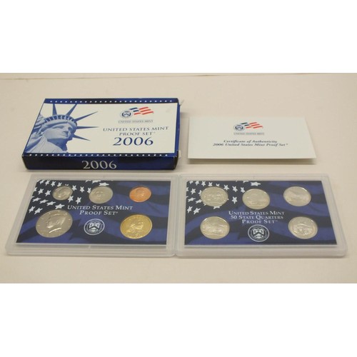 124 - UNITED STATES MINT PROOF COIN SET 2006