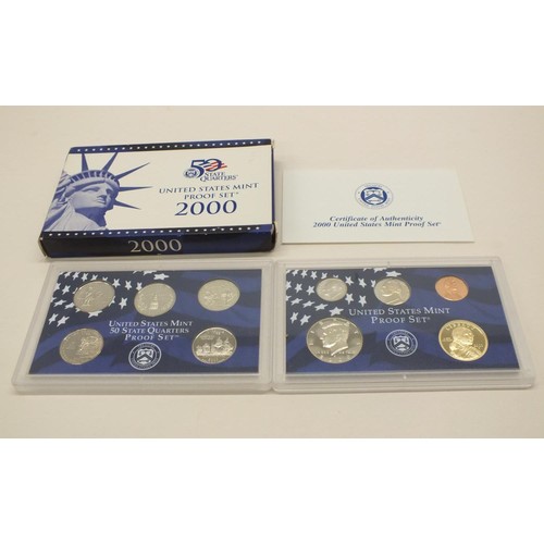 126 - UNITED STATES MINT PROOF COIN SET 2000