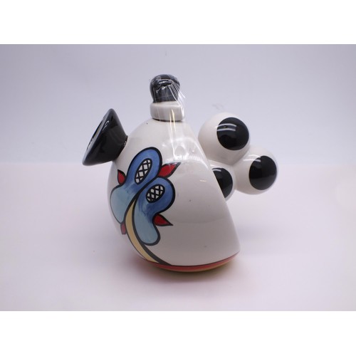 1 - LORNA BAILEY BALLOON HANDLE TEAPOT LAKESIDE DESIGN