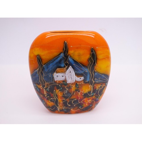 6 - ANITA HARRIS VASE TUSCANY