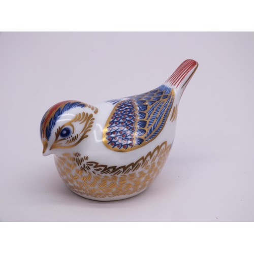 13 - ROYAL CROWN DERBY GOLDCREST SECONDS