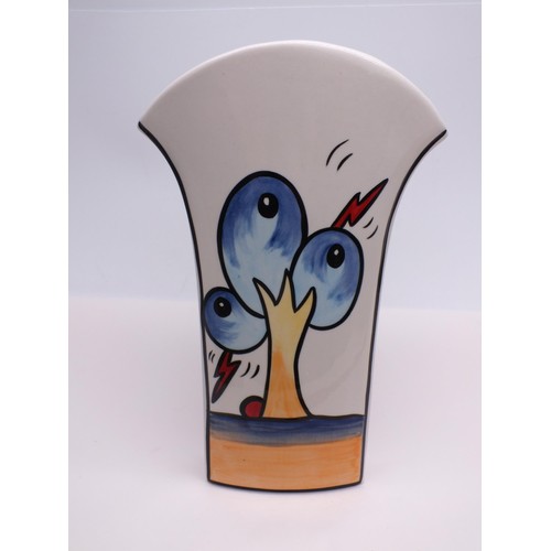 14 - LORNA BAILEY ROUND TOP VASE 