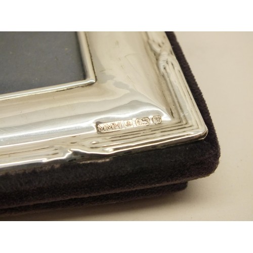 19 - SILVER PHOTOGRAPH FRAME WITH BIRMINGHAM HALLMARKS